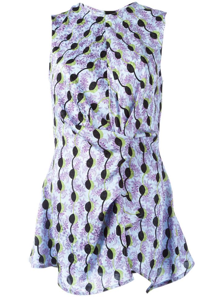 Marni Patterned Blouse, Women's, Size: 40, Silk