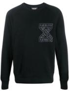 Raeburn Logo Print Sweatshirt - Black