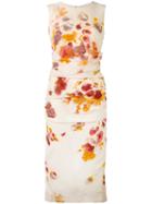 Eggs - Conca Dei Marini Dress - Women - Silk/polyester/acetate - 44, Women's, Nude/neutrals, Silk/polyester/acetate