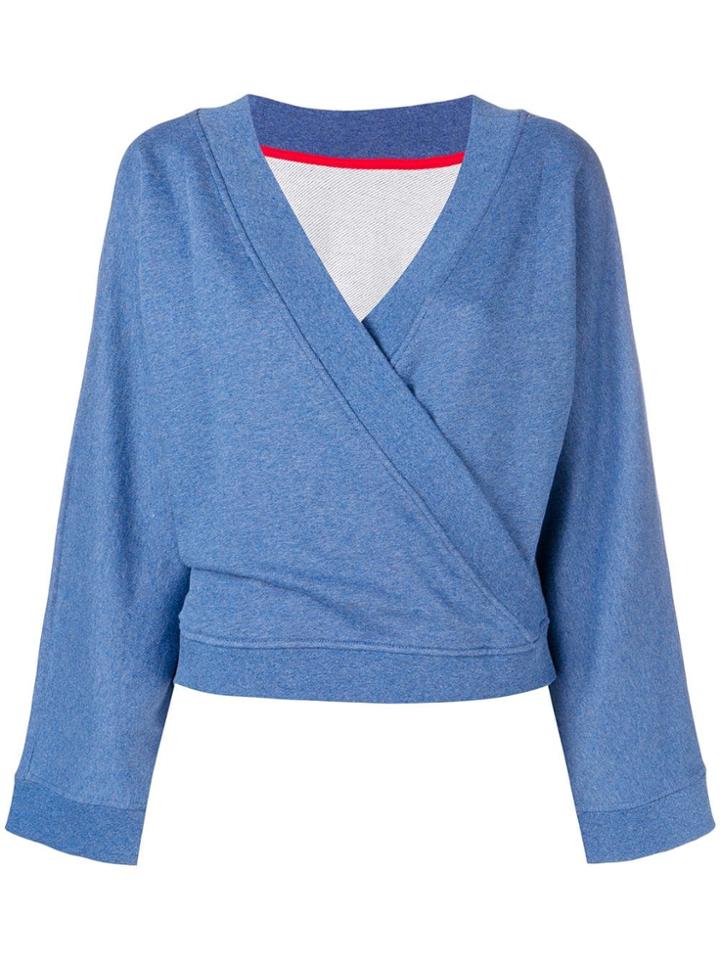Karl Lagerfeld Kimono Sweatshirt - Blue