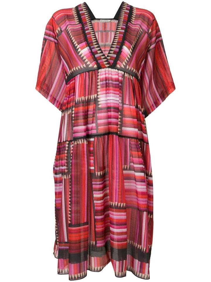 Mary Katrantzou Pencil Print Dress - Red