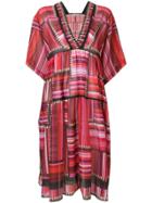 Mary Katrantzou Pencil Print Dress - Red