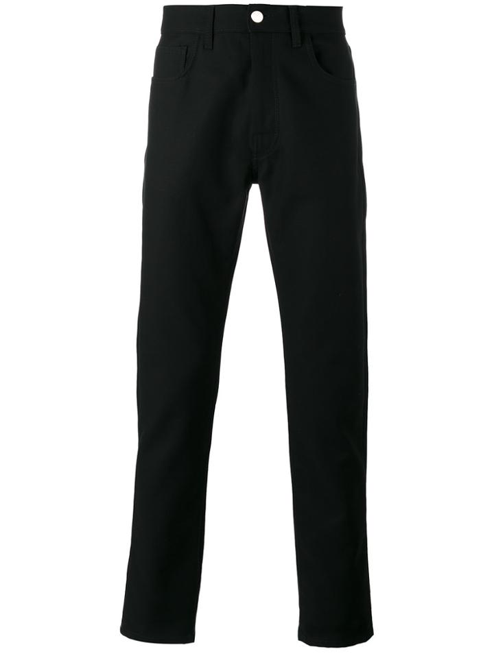 Raf Simons Straight Leg Trousers - Black