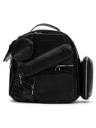 À La Garçonne Multi Pocket Backpack - Black