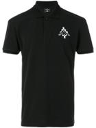 Marcelo Burlon County Of Milan Kappa Polo Shirt - Black