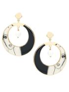 Francesca Romana Diana Gold Plated Hoop Earring