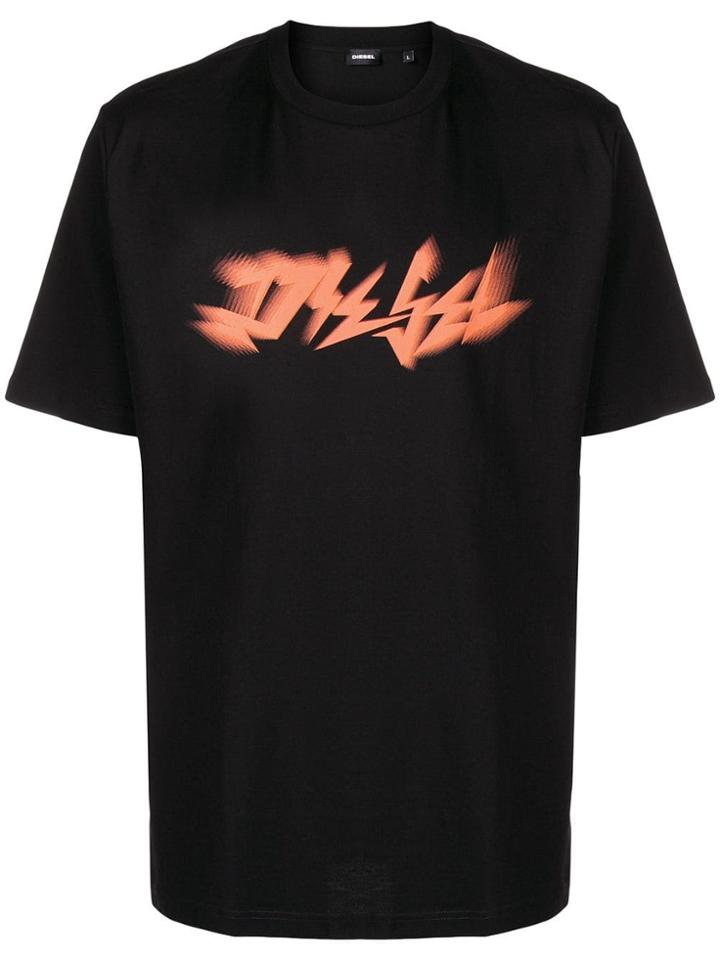 Diesel Front Logo T-shirt - Black