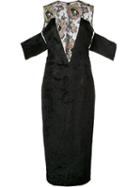 Sophie Theallet Sheer Embellished Panel Dress