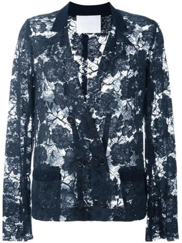 Lanvin Pre-owned Lace Jacket - Blue