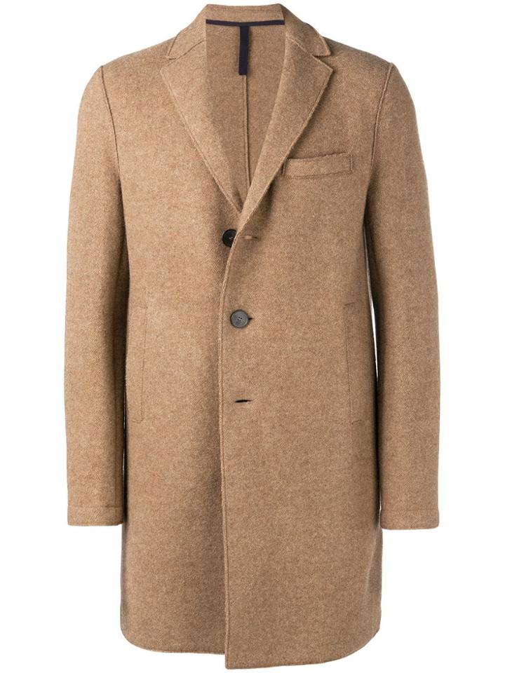 Harris Wharf London Loose Fitted Coat - Brown