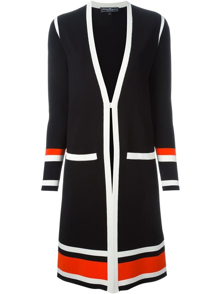 Salvatore Ferragamo Open Front Cardi-coat