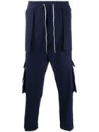 Vivienne Westwood Drawstring Cargo Trousers - Blue