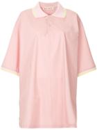 Marni Oversized Polo Shirt - Pink