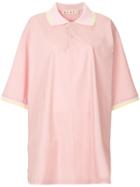 Marni Oversized Polo Shirt - Pink