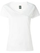 Eleventy V-neck T-shirt, Women's, Size: Large, White, Cotton