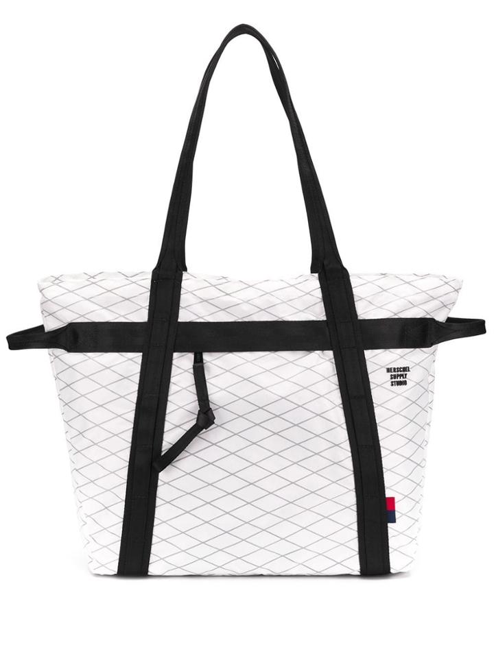 Herschel Supply Co. Crisscross Tote Bag - White