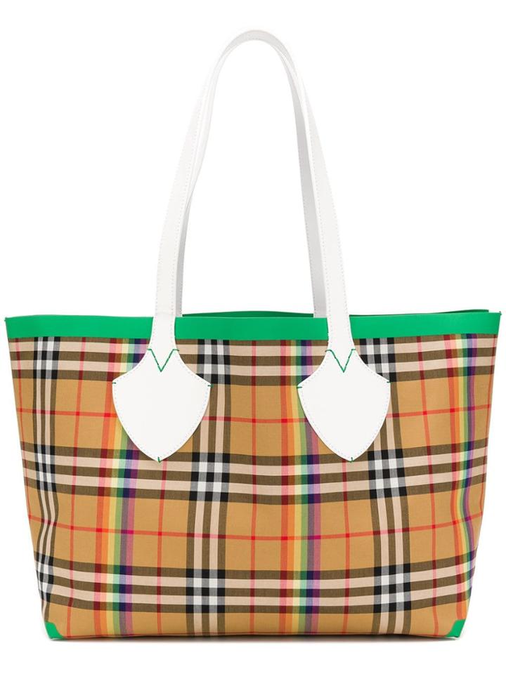 Burberry Medium Giant Tote - Brown