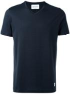 Dondup - V-neck T-shirt - Men - Cotton - M, Blue, Cotton