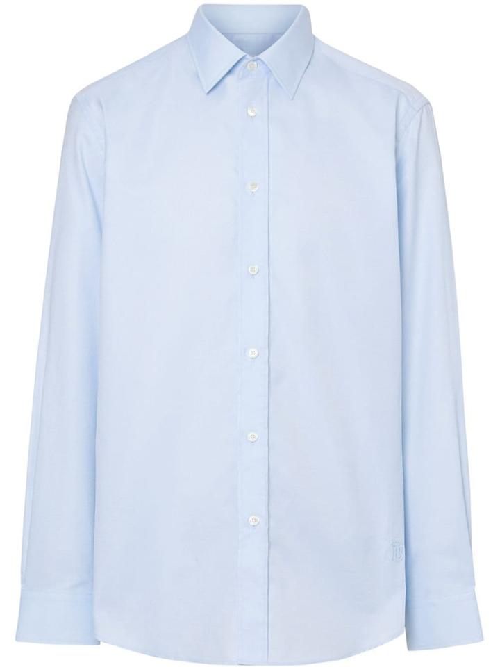 Burberry Classic Fit Oxford Shirt - Blue