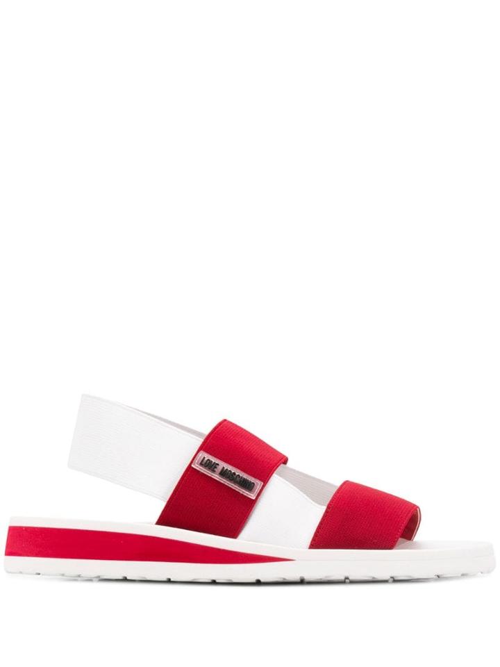 Love Moschino Classic Sandals - Red