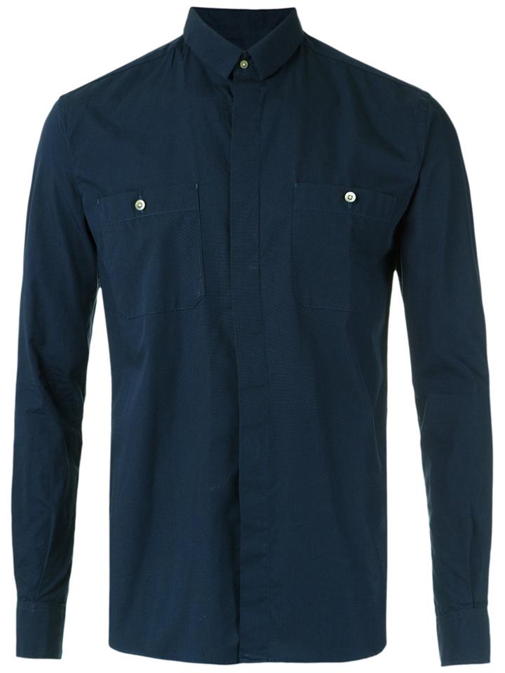 À La Garçonne Long Sleeves Shirt - Blue