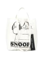 Marc Jacobs Snoopy Tote Bag - White