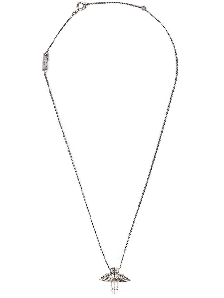 Saint Laurent Wing Detail Necklace