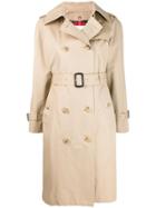 Mackintosh Muirkirk Honey Cotton Trench Coat Lm-1011fd - Neutrals
