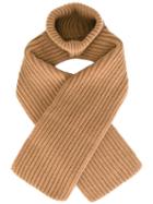 Erika Cavallini Ribbed Knit Scarf, Women's, Virgin Wool
