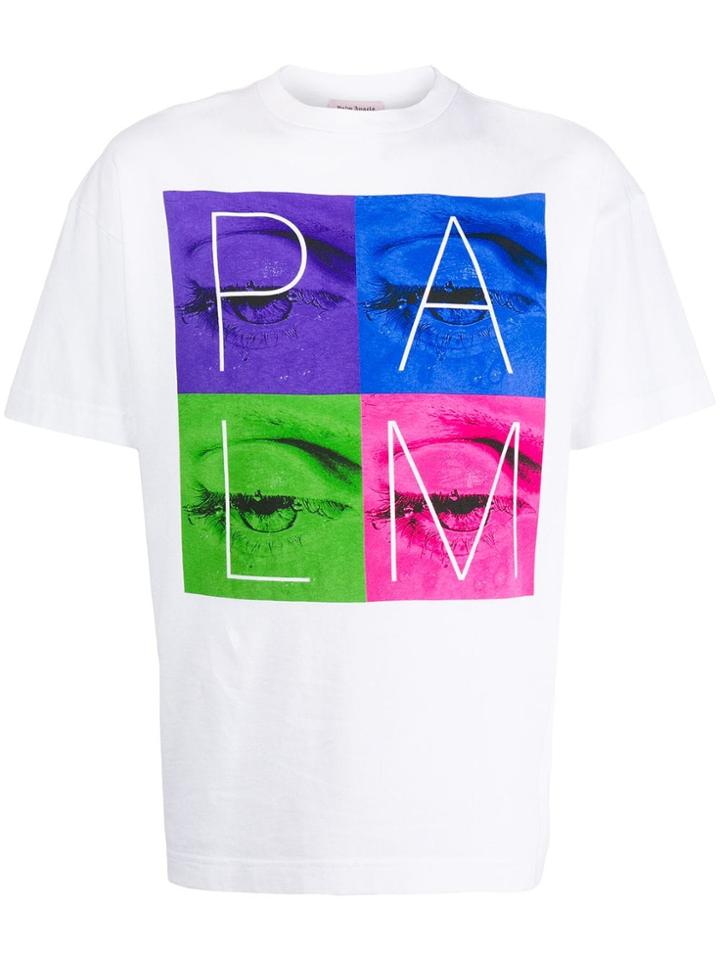 Palm Angels Palm Angels Pmaa001f194130380188 White Cotton