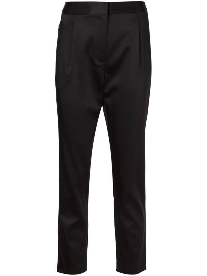 T By Alexander Wang Stretch Satin Trousers