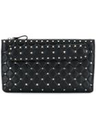 Valentino Valentino Garavani Rockstud Spike Clutch Bag - Black