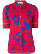 Marni Abstract Print Shirt - Red