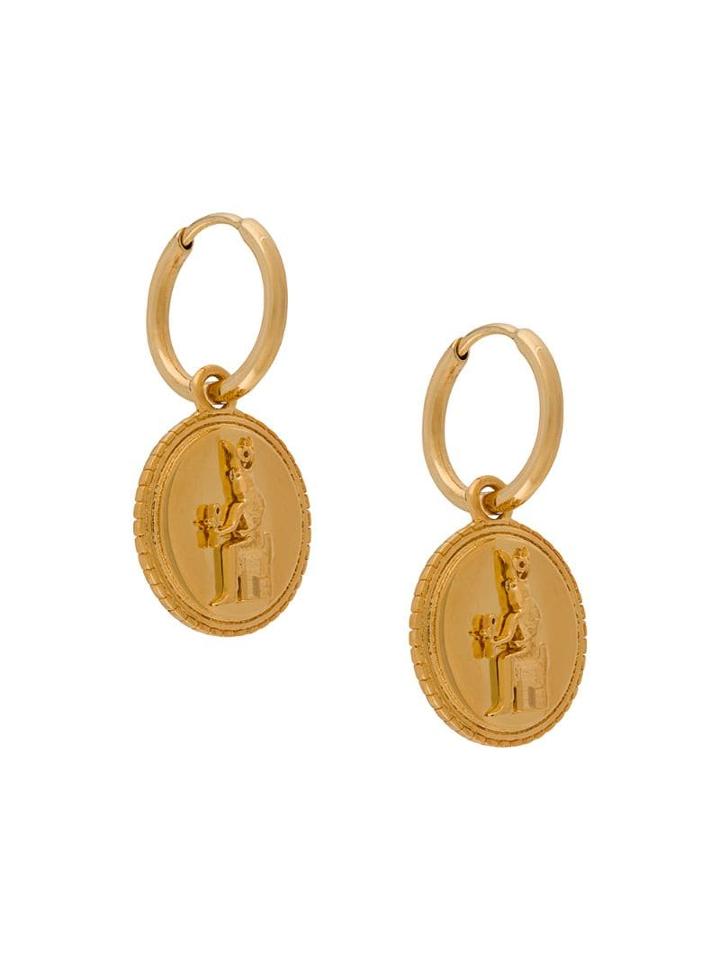 Rachel Jackson Queen Of Revelry Hoop Earrings - Gold