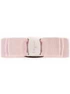 Salvatore Ferragamo - Vara Bow Hair Clip - Women - Cotton - One Size, Nude/neutrals, Cotton