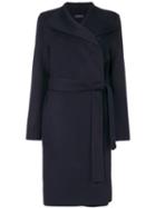 Joseph - Classic Buttoned Coat - Women - Cotton/cashmere/wool - 40, Blue, Cotton/cashmere/wool