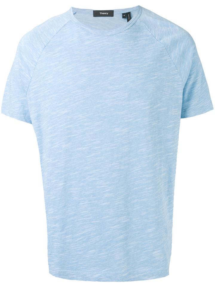 Theory Dustyn T-shirt, Men's, Size: Large, Blue, Cotton/polyester