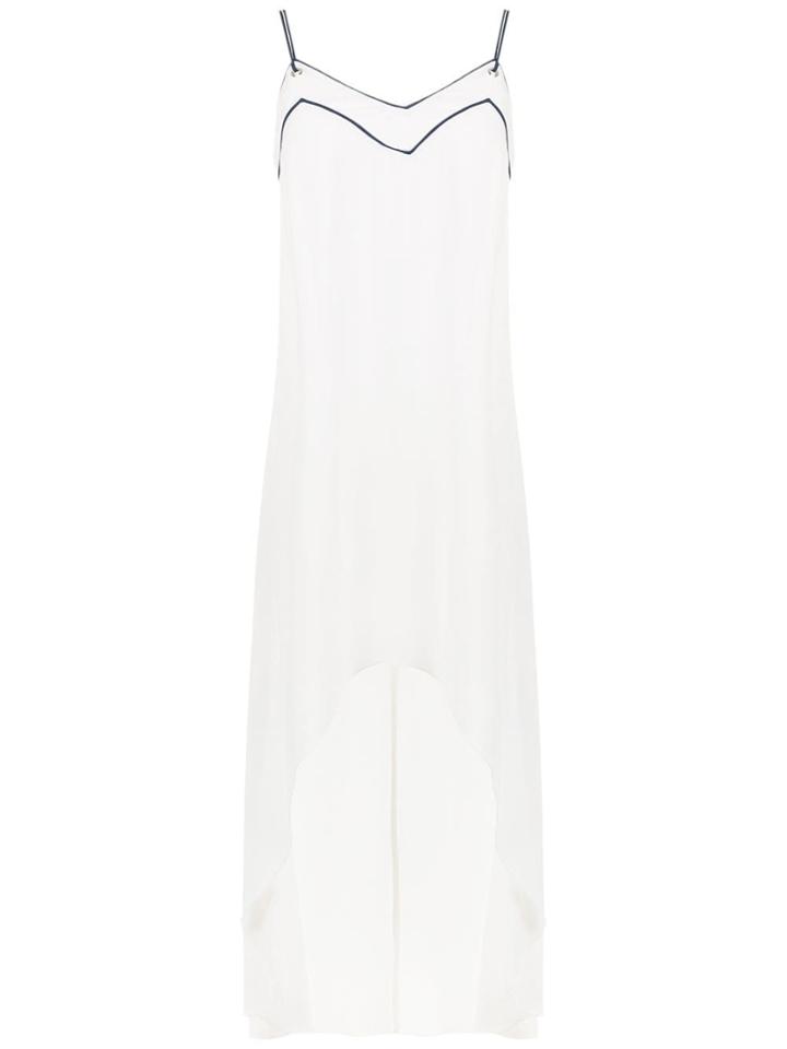 Tufi Duek Mullet Dress - White