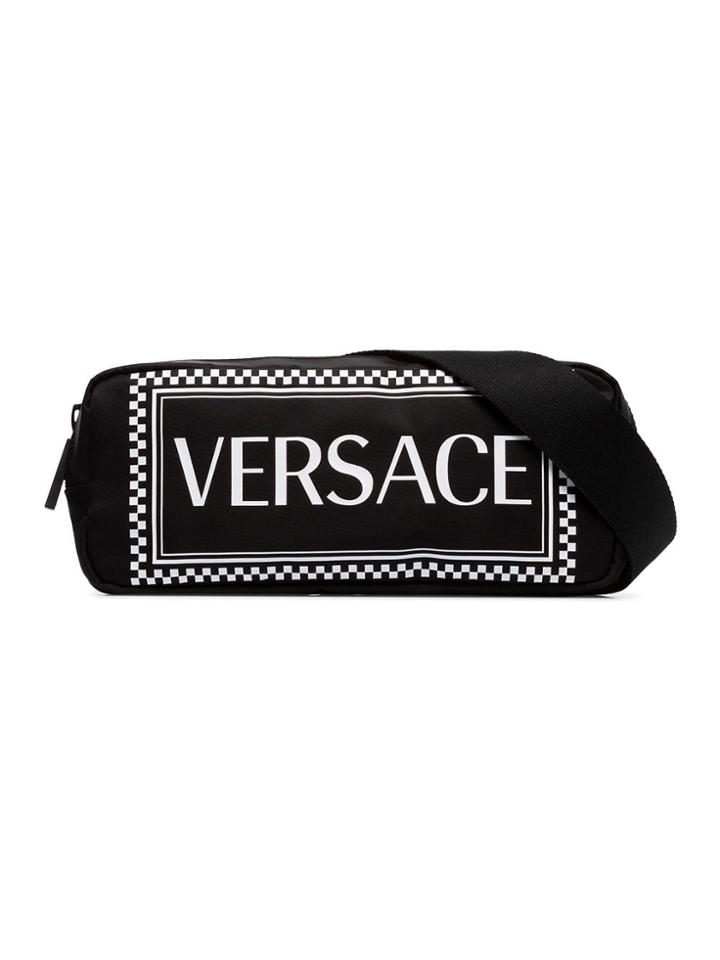 Versace Vers Xbody Blk Logo Sml - Black