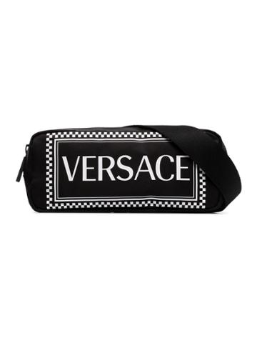 Versace Vers Xbody Blk Logo Sml - Black