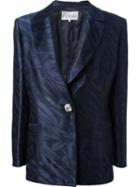 Gianfranco Ferre Vintage Jacket And Skirt Suit, Women's, Size: 48, Blue