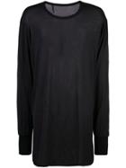 11 By Boris Bidjan Saberi Long Sleeved T-shirt - Black