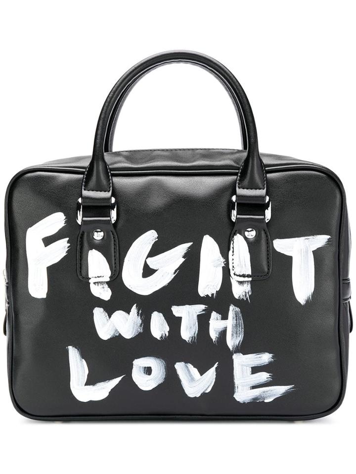 Comme Des Garçons Girl Rebel Case Bag - Black