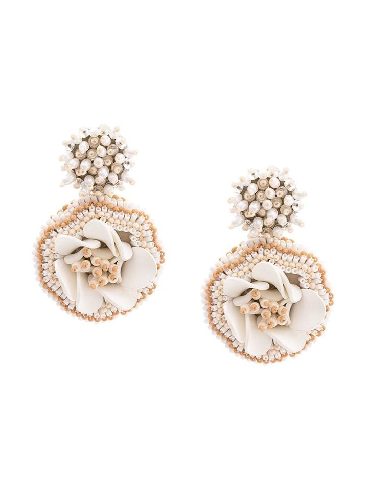 Mignonne Gavigan Marnie Earrings - White