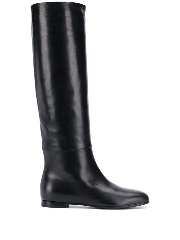 Fabiana Filippi Tall Pull-on Boots - Black