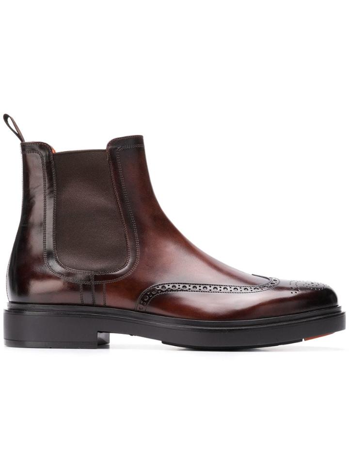 Santoni. - Brown
