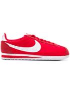 Nike Logo Lace-up Sneakers - Red