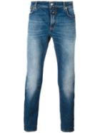 Closed Slim Fit Jeans, Men's, Size: 33, Blue, Cotton/spandex/elastane