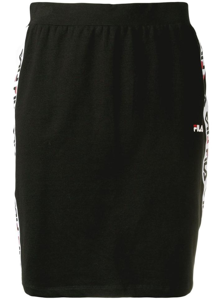 Fila Logo Trim Skirt - Black