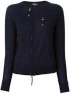 Dsquared2 Zip Accent Pullover - Blue